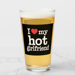 Verre Je Suis Amoureux De Ma Copine Valentine's Day Cade