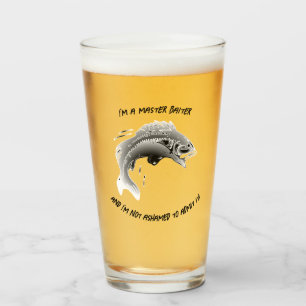 Verre Je suis un maître-arbitre... - Bière de Pêche