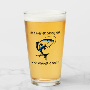 Verre Je suis un maître-arbitre... - Bière de Pêche