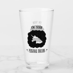 Verre Je suis votre licorne personnelle