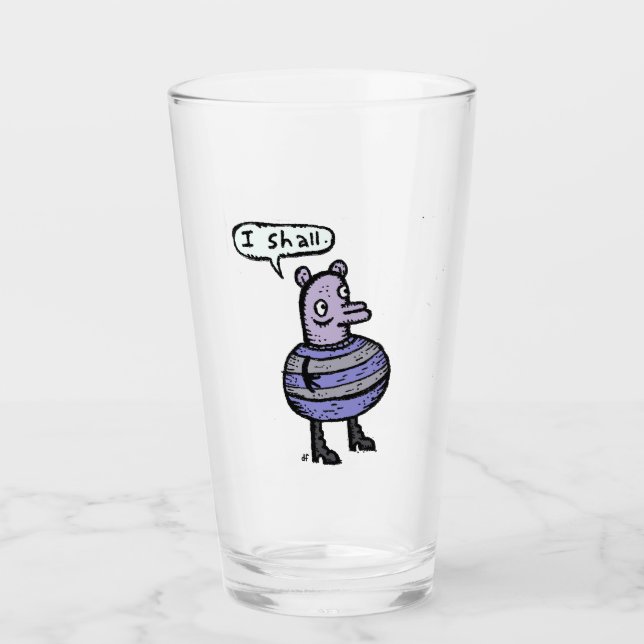 Verre Je Vais La Coupe (Devant)