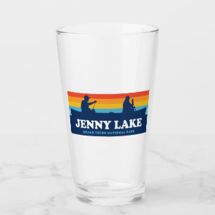 Verre Jenny Lake Grand Teton National Park Canoe