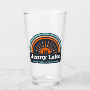 Verre Jenny Lake Grand Teton National Park Rainbow