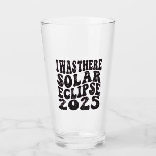 Verre J'Étais Là Solaire Eclipse 2025 Partial Eclipse