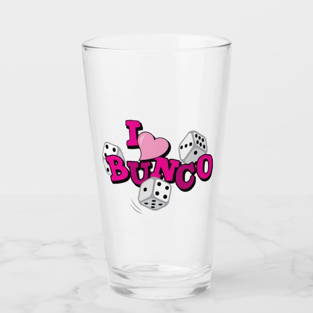 Verre Jeu de dés Bunco (Devant)