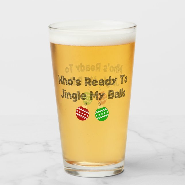 Verre Jingle Balls (Dos (rempli))