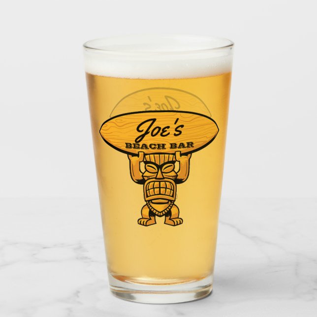 Verre Joe's Beach Bar Glass (Devant (rempli))