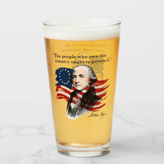 Verre John Jay (Devant (rempli))