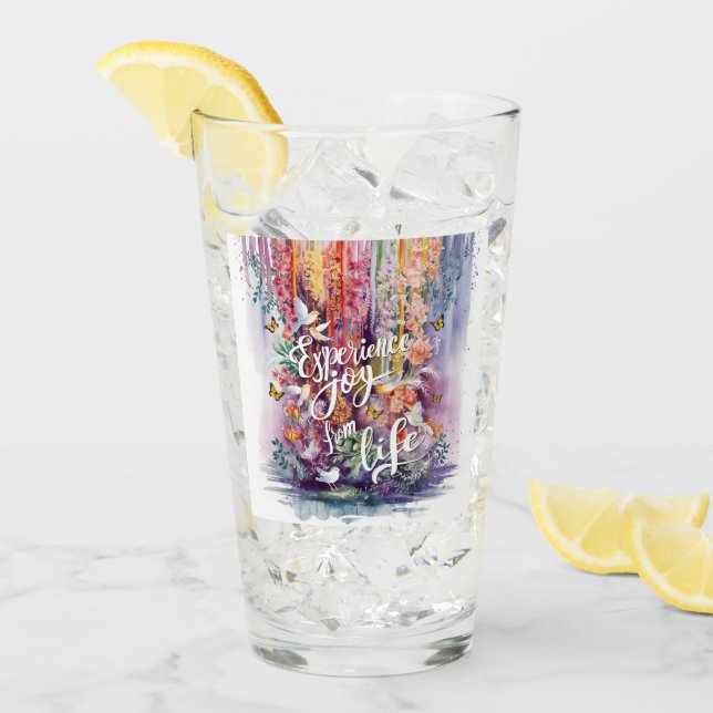 Verre Joie De La Vie (Devant glace)