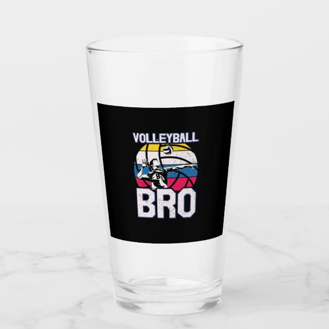 Verre Joueur de volley-ball | Volleyball Bro (Devant)