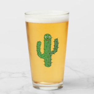 Verre Jour des morts heureux Cactus