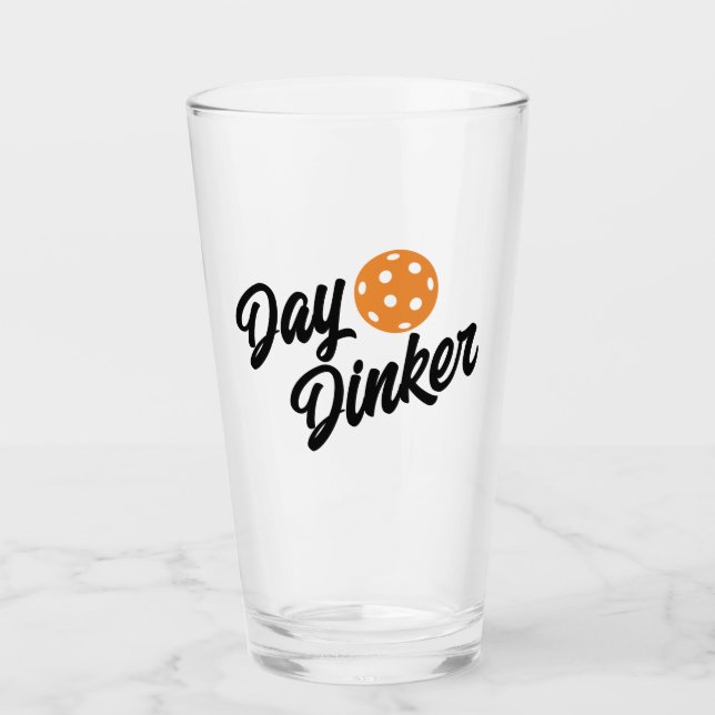 Verre Jour Dinker Pickleball (Devant)