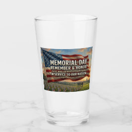 Verre Jour du Souvenir