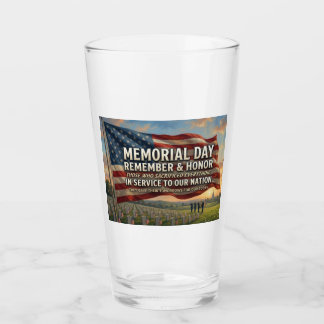 Verre Jour du Souvenir