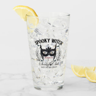 Verre Jour éffrayant D'Halloween Sorcière 30E Anniversai