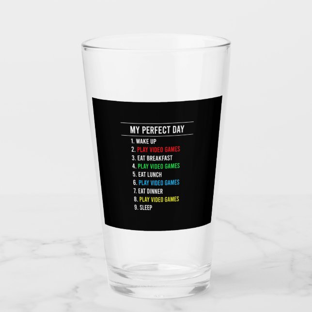 Verre Jour parfait du joueur (Devant)