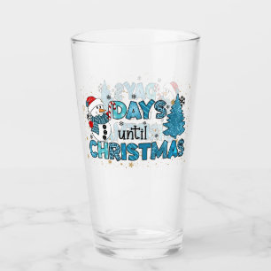 Verre Jours jusqu'à la Personnaliser de Noël