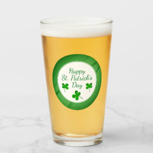Verre Joyeuse Saint-Patrick Trèfle Vert Irlandais