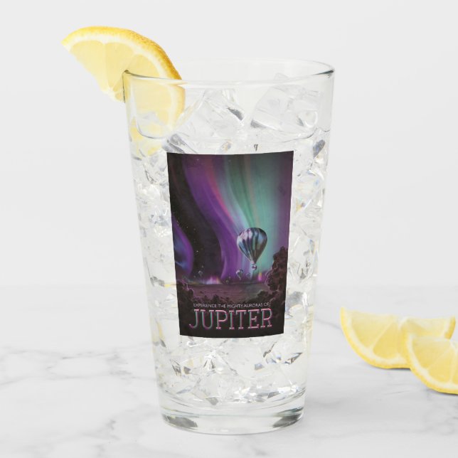 Verre Jupiter Travel by Hot Air Balloon Bighty Aurora (Devant glace)