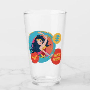 Verre Justice League Wonder Woman Holiday Bauble