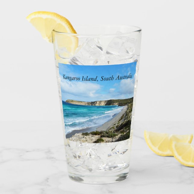 Verre Kangaroo Island, Australie du Sud, Beach Breezes, (Devant glace)