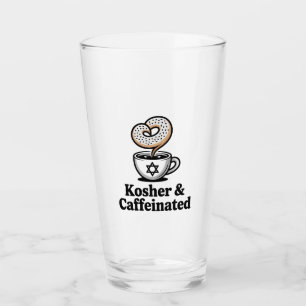 Verre Kasher et café juif à la caféine Hanoukka