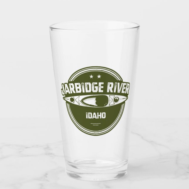 Verre Kayak sur la rivière Jarbidge Idaho (Devant)