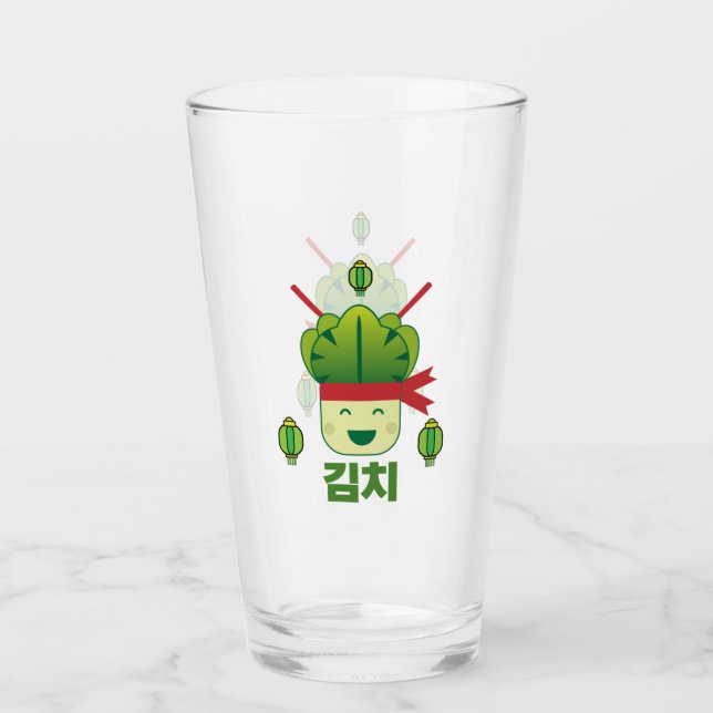Verre Kimchi cuisine asiatique (Devant)