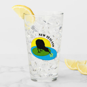 Verre Kiwi Bird & New Zealand party / boissons