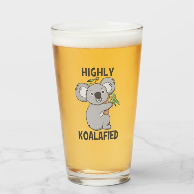 Verre Koala hautement Koalafied (Devant (rempli))