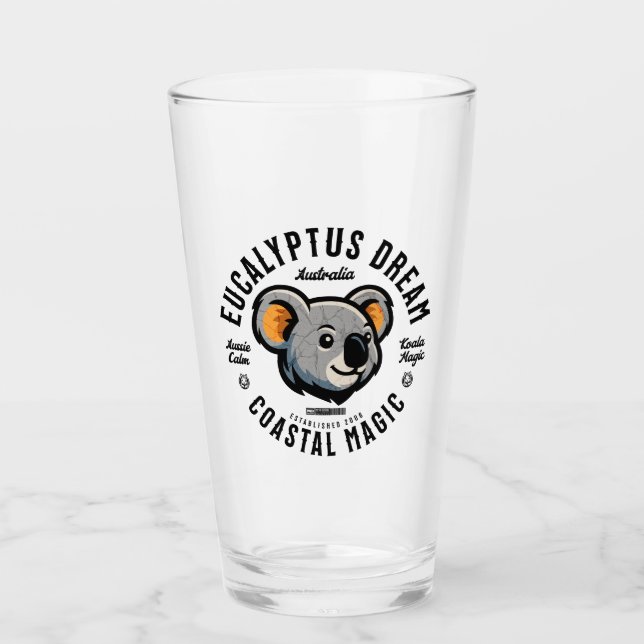 Verre Koala Rêve - Eucalyptus (Devant)