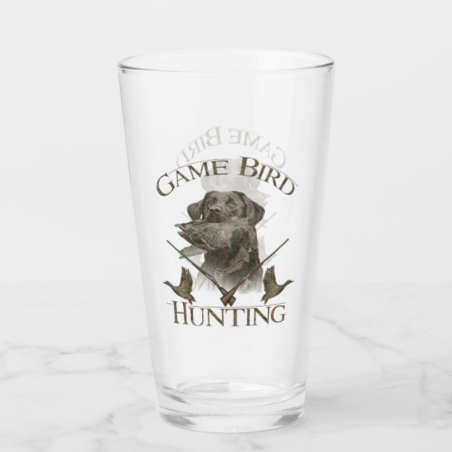 Verre La chasse ultime au canard (Devant)