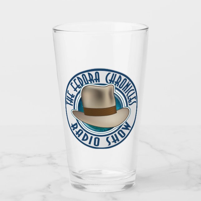 Verre La Fedora Bleue Chronicle Émission Radio Tumbler D (Devant)