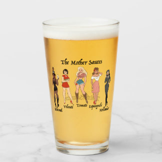 Verre La Mère Sauce Pin Up Glass