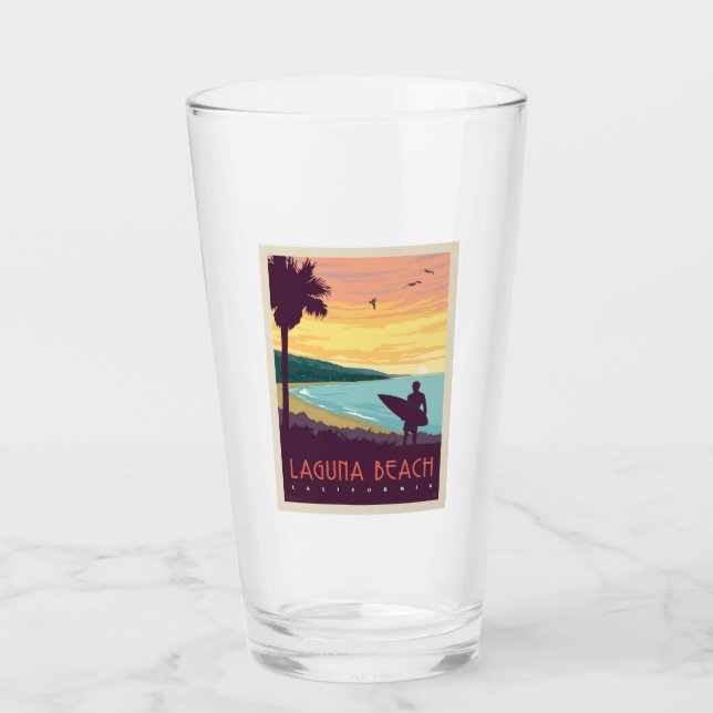 Verre La plage de Laguna | La plage de Laguna (Devant)