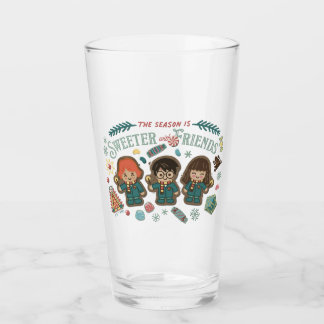 Verre La saison est plus douce avec des amis