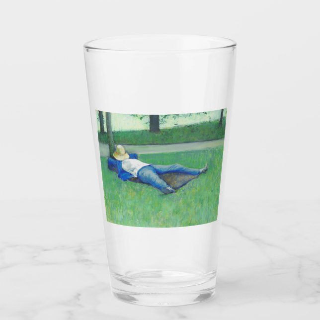 Verre La Siesta (par Gustave Caillebotte) (Devant)