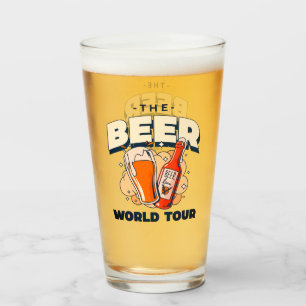 Verre La tournée mondiale de la bière Pint