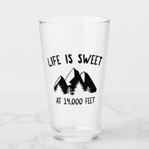 Verre La Vie Est Douce À 4 000 Pieds