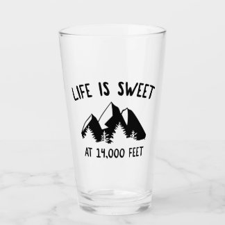 Verre La Vie Est Douce À 4 000 Pieds