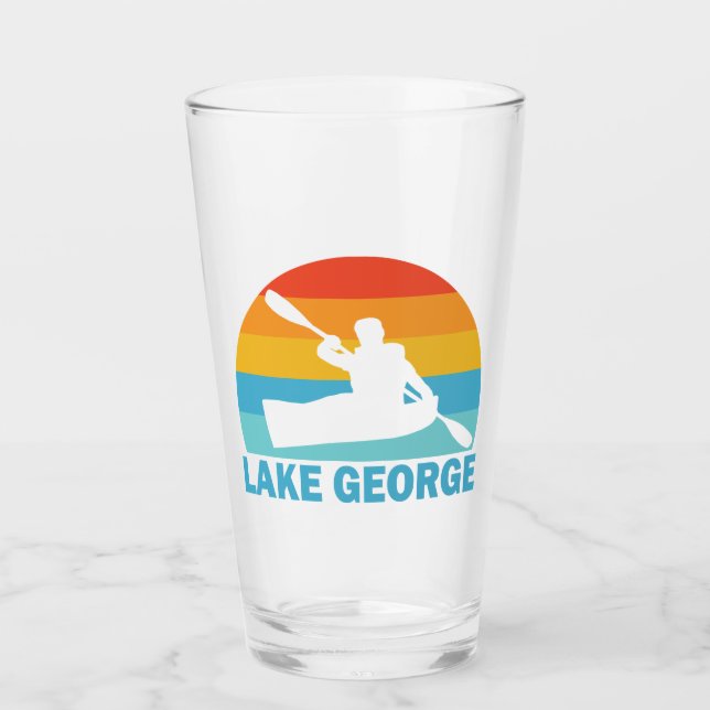 Verre Lac George New York Kayak (Devant)