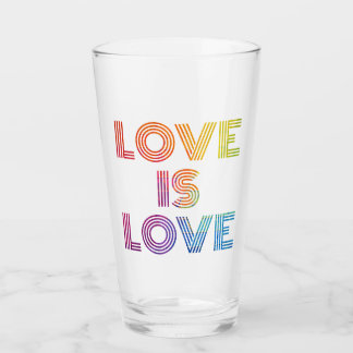 Verre L'amour est l'amour | Grandes bandes modernes