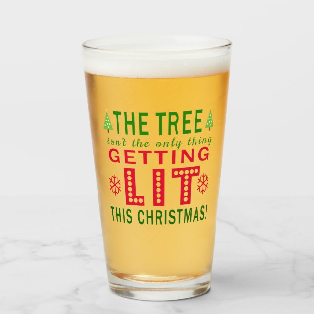 Verre L'arbre n'est pas la seule chose qui s'illumine No (Devant (rempli))