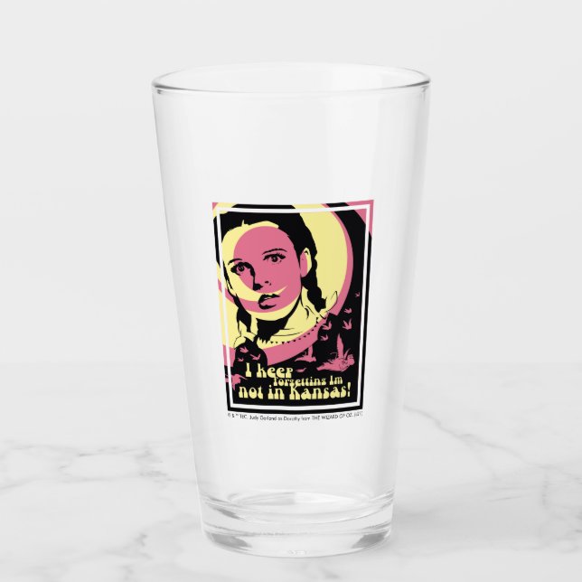 Verre L'Assistant D'Oz™ | Je ne suis pas au Kansas (Devant)