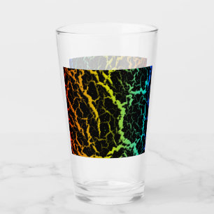 Verre Lave de l'espace fissuré - Chaleur ROYCB