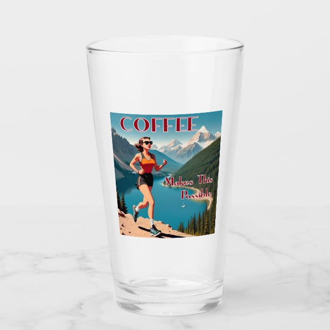 Verre Le Café Permet Cette Exécution Possible (Devant)