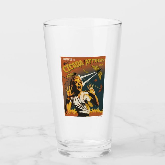 Verre Le Canada crie dame 2024 (Devant)
