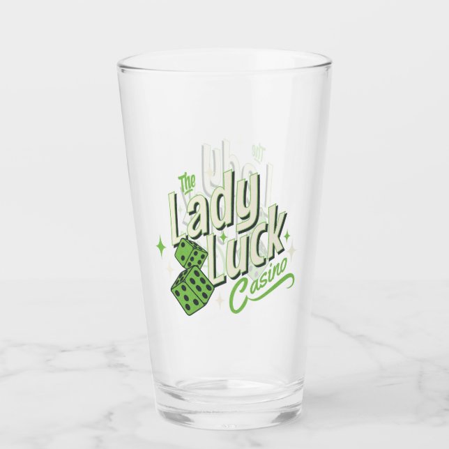 Verre Le casino Lady Luck (Devant)