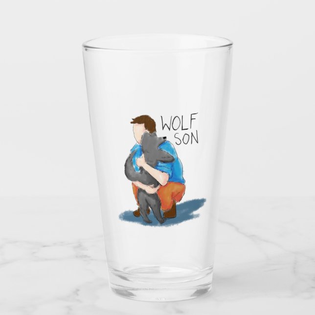 Verre Le Fils du loup (Devant)