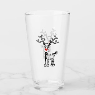 Verre Le Noël de Rudolph le renne